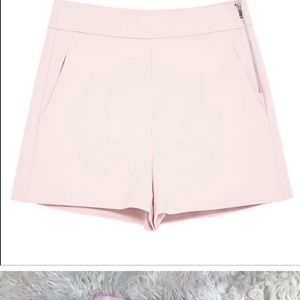 Zara High Waist Pink Shorts (XS)